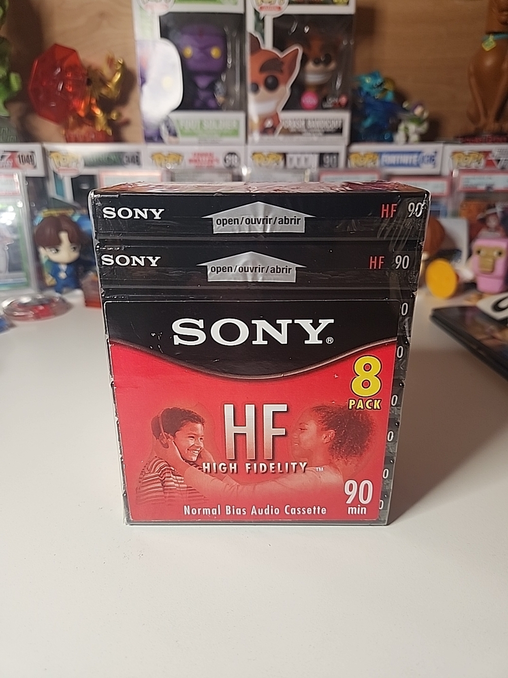 Sony HF Audio Cassette Pack in Red and Black